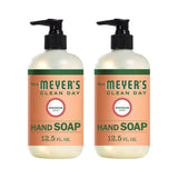 Mrs. Meyer's Clean Day Hand Soap – Essential Oil Blend for Meditation & Stress Relief Rituals