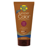 Banana Boat Summer Color Self-Tanning Lotion – Aloe Vera Self Tanner Lotion for Mindful Bath Time and Post-Shower Wind-Down, 6 oz