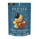 Sahale Snacks Berry Macaroon Almond Trail Mix – Focus-Friendly Desk Snack for the Workday, 7 oz Resealable Pouch