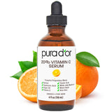 PURA D'OR Vitamin C Serum with Retinol 4 Oz – Elegant Holiday Gift for Her Skincare Routine
