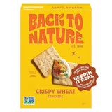 Back to Nature Crispy Wheat Crackers – Wholesome Lunchbox Snack for Kids, No Artificial Flavors or Colors