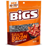 BIGS Sizzlin' Bacon Sunflower Seeds — Portable Snack for Camping and Jobsites, 5.35 oz Bag