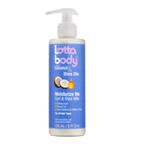 Lottabody Moisturize Me Curl and Style Milk for Curly Hair – Streamlined Coconut & Shea Oil Lotion, One-Step Moisture and Definition for the Intentional Bathroom Shelf