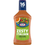 Kraft Zesty Italian Dressing – Kid Friendly Family Dinner Topping for Pasta Salads and Sandwiches