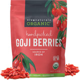 Viva Naturals Dried Wolfberries – Clean-Label Superfood for Minimalist Meal Prep and Capsule-Free Supplementing, 16 oz