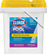 Clorox Pool & Spa Alkalinity Increaser for Above-Ground Pools, 16LB Fast-Dissolving Outdoor Water Balancer