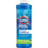 Clorox Pool&Spa Algaecide 1 Quart – Above-Ground Patio Pool Algae Treatment for Outdoor Use