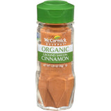 McCormick Gourmet Organic Saigon Cinnamon – Warming Spice for Cozy Morning Aromatherapy Rituals
