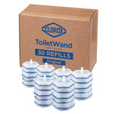 Clorox ToiletWand Refill Heads – Hygienic No-Touch Toilet Cleaning for Homes with Kids and Pets, 30 Preloaded Disinfecting Pads
