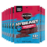 Jack Link's x MrBeast Beef Jerky Variety Box – Stomach-Friendly Protein Snack for Sensitive Digestion and Post-Surgery Recovery