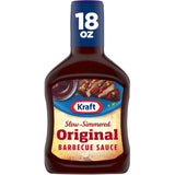 Kraft Original BBQ Sauce – Backyard Grill & Patio Squeeze Bottle for Ribs, Wings, and Burgers