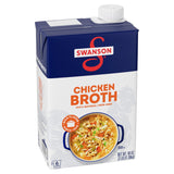 Swanson 100% Natural Chicken Broth – Clean-Ingredient Pantry Staple for Nourishing Family Soups and Wellness Cooking