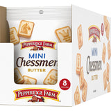 Pepperidge Farm Chessmen Minis Butter Cookies – Kid-Sized Single-Serve Snack Packs for Lunchboxes, Car Rides, and Playdates