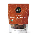 Elan Organic Pitted Deglet Noor Dates – One-Ingredient Snack for Clutter-Free Pantry Storage