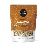 Elan Organic Coconut Smiles – Wholesome Lunchbox Add-In for Kids, No Added Sugar Dried Coconut Chips