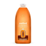 Method Squirt + Mop Hardwood Floor Cleaner Refill – Kid-Safe No-Rinse Clean for Nursery and Playroom Floors, Cruelty-Free Almond, 68 oz