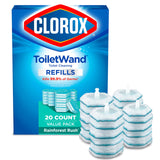 Clorox ToiletWand Disposable Pads – Touch-Free Toilet Bowl Sanitizing for Family Bathroom Germ Control, 99.9% Germ Kill