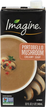 Imagine Creamy Portobello Mushroom Soup – Simple Pantry Staple for Clutter-Free Kitchens