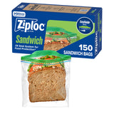 Ziploc Sandwich Bags for Worry-Free Lunch Packing – Non-Toxic Resealable Snack Bags, Bulk Pack