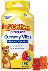 L'il Critters Gummy Vites – Practical Gift for Grandparents Stocking Stuffer, Kids Daily Multivitamin