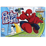 Hasbro Gaming Chutes and Ladders Marvel Spider-Man Edition Board Game Safe Screen Free Playroom Activity for Preschoolers Ages 3 and Up