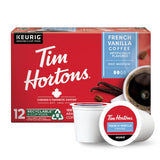 Tim Hortons French Vanilla Coffee, K-Cup Pods for Keurig – Clean Kitchen Pantry Staple, 12ct