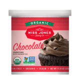 Miss Jones Baking Organic Buttercream Frosting – School-Safe Icing for Kids' Birthday Cupcakes and Class Parties