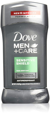 Dove Men+Care Sensitive Shield Antiperspirant for Men 2.7 Ounce 4 Pack Holiday and Birthday Gift for Him
