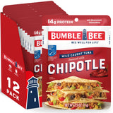 Bumble Bee Spicy Thai Chili Tuna Pouch – Compact Single Serve Protein for Clutter Free Pantry Storage