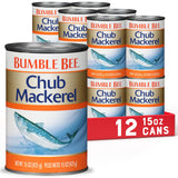 Bumble Bee Wild Caught Mackerel – Omega-3 Rich Pantry Essential for Heart-Healthy Home Cooking