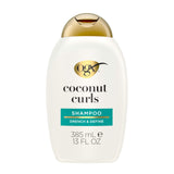 OGX Coconut Curl-Defining Shampoo – Coconut Milk and Citrus Aroma Shower Indulgence, 13 fl oz