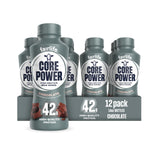 Core Power Elite High Protein Shake – Between-Meeting Meal Replacement for Focused Workdays, Chocolate 42g, 14oz, 12 Pack