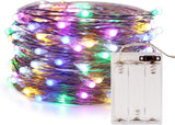 ANJAYLIA LED Fairy String Lights – Flameless Alternative to Candles, Cool Touch Safe Around Pets and Kids