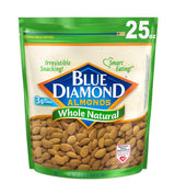 Blue Diamond Almonds Wasabi & Soy Sauce Flavored Snack Nuts – Office Desk Snack for Afternoon Focus, 25 Oz Resealable Bag