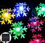 Brightever Solar Snowflake Fairy Lights 20 Ft 30 LED – Child-Safe No-Heat String for Kids' Room, Nursery and Playroom Decor