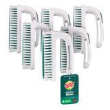 Scotch-Brite Dish Brush with Built-In Scraper for Burnt Food and Baking Sheets, Gentle on Non-Stick and Stainless Steel