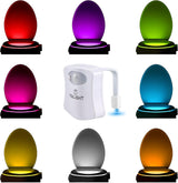 ToiLight Bathroom Night Light with Color Rotation – Calming Bedtime Ritual Accessory for Restful Sleep and Relaxation
