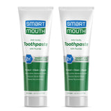 SmartMouth Premium Zinc Ion Toothpaste - Whitening - Thoughtful Stocking Stuffer and Gift Basket Pick for Oral Care Lovers, 6 oz (2 Pack)