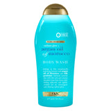 OGX Argan Oil of Morocco Body Wash – Self-Care Shower Essential for Post-Workout Refresh and Deep Hydration, 19.5 fl oz