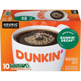 Dunkin' Decaf K-Cups – Streamlined Single-Serve Pods for an Uncluttered Kitchen Counter