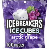 ICE BREAKERS Arctic Grape Chewing Gum – Sugar-Free Post-Meal Fresh Breath for Calorie-Conscious Snackers