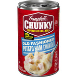 Campbell's Chunky Soup Hearty Bean with Ham 19 oz - 5-Minute Office Lunch for the Work Desk