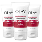 Olay Regenerist Cream Cleanser – Clean, Simple Anti-Aging Daily Face Wash in Neutral Design