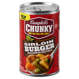 Campbell's Chunky Texas-Style BBQ Burger Soup – Office Desk Lunch Between Meetings, 18.8 oz Can