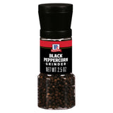 McCormick Black Peppercorn Grinder – Faster Meal Prep for Busy Home Cooks, Fresh Pepper on Demand