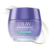 Olay Clean Formula Night Cream – Paraben-Free, Dye-Free Face Moisturizer for Safety