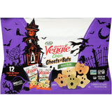 Sensible Portions Garden Veggie Ghosts & Bats Sea Salt Chips 0.5 oz Bag, 12 ct – Halloween Lunchbox Snack for Kids, Pre-Portioned Trick-or-Treat Handout