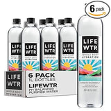 LIFEWTR Simple Hydration Bottles in Neutral, Artist-Designed Sleeves for Restraint-Focused Homes