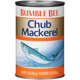 Bumble Bee Chub Mackerel in Water – Quick Office Lunch Protein for Busy Work-from-Home Days