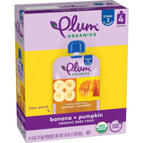 Plum Organics Just Prunes – USDA Organic Prune Puree Pouch for Baby Digestive Health, 4+ Months, 3.5 oz, Pack of 4